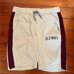 Old Navy Athletic Shorts in Gray and Maroon
